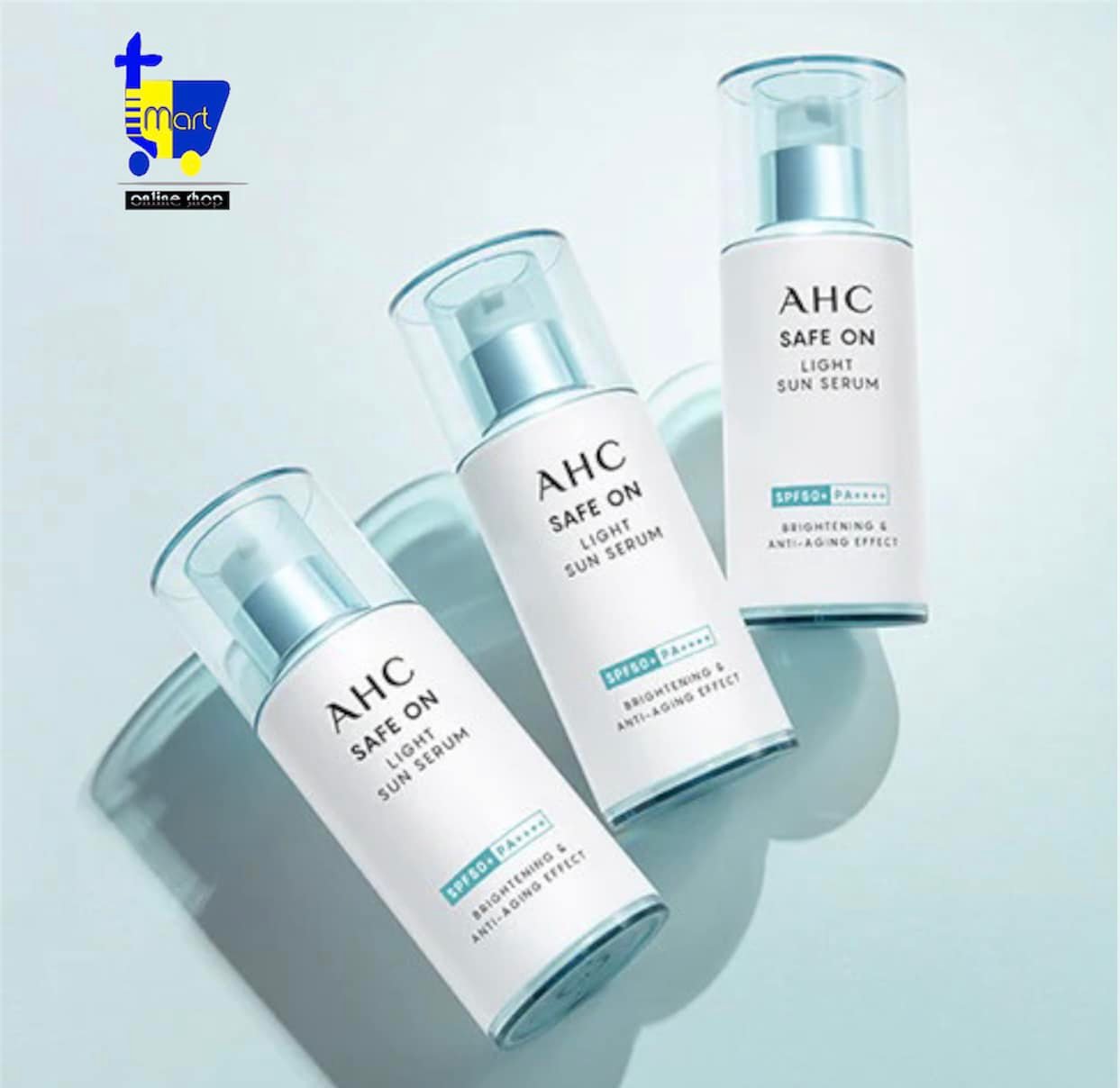 KEM CHỐNG NẮNG AHC SAFE ON LIGHT SUN SERUM SPF50