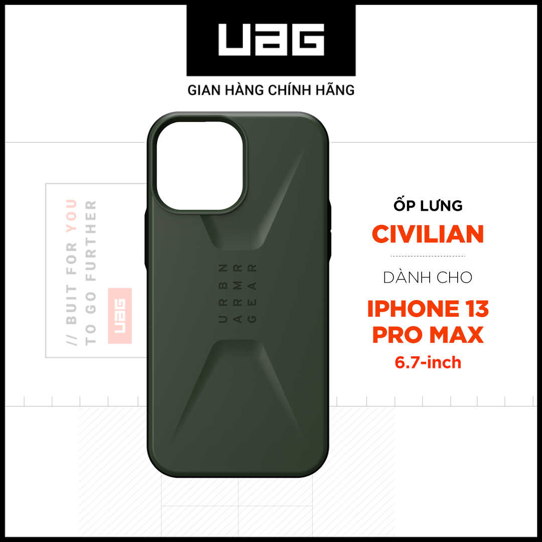 Ốp lưng UAG Civilian cho iPhone 13 Pro Max [6.7 inch]