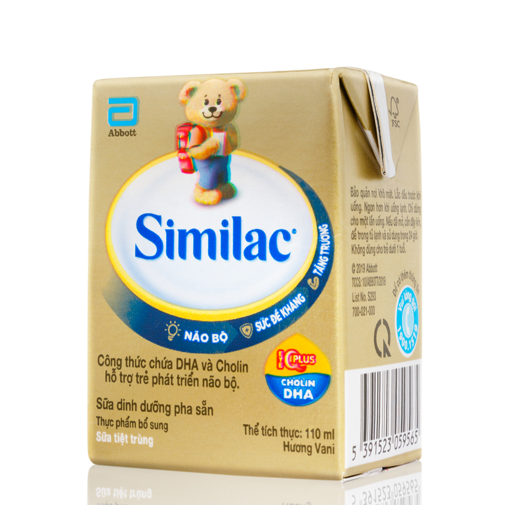 Lốc 4 hộp Similac 110ml