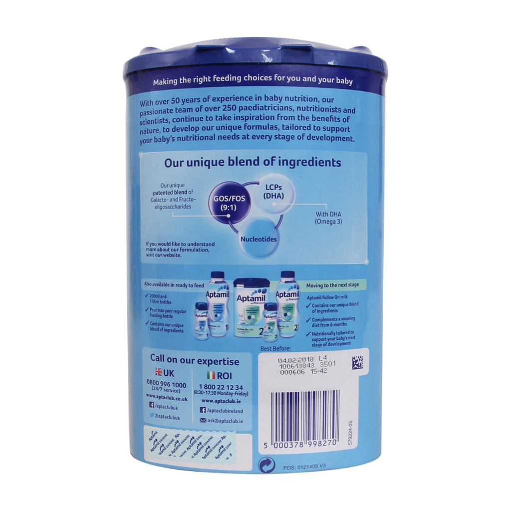 SỮA BỘT APTAMIL ANH 1 900G