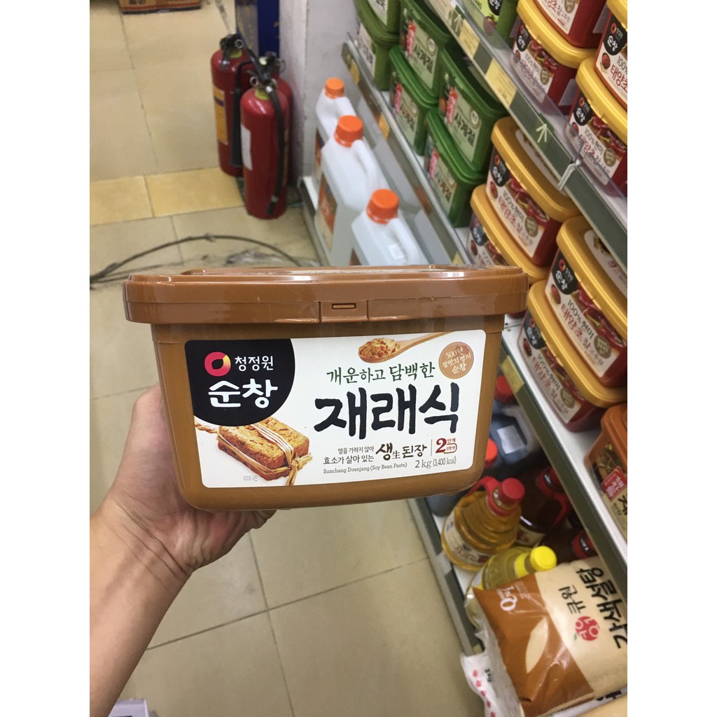 TƯƠNG ĐẬU HÀN QUỐC DEASANG 2KG/HỘP