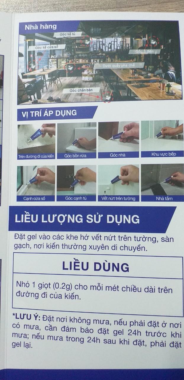 Gel Diệt Kiến MAXFORCE QUANTUM 0.03% Tuýp 12gam (BAYER)