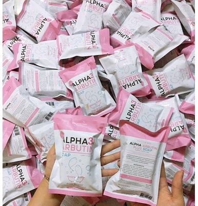 Xà phòng tắm trắng alpha arbutin thái lan