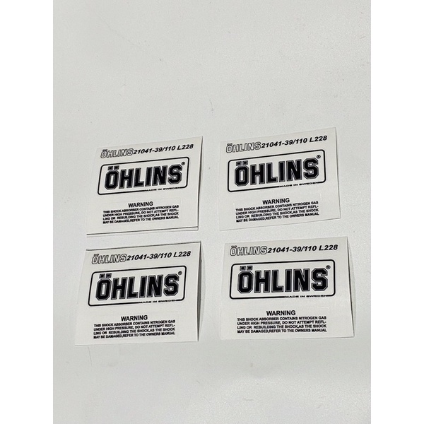 Tem Ohlins Dán Phuộc - Mạnh Tú Shop