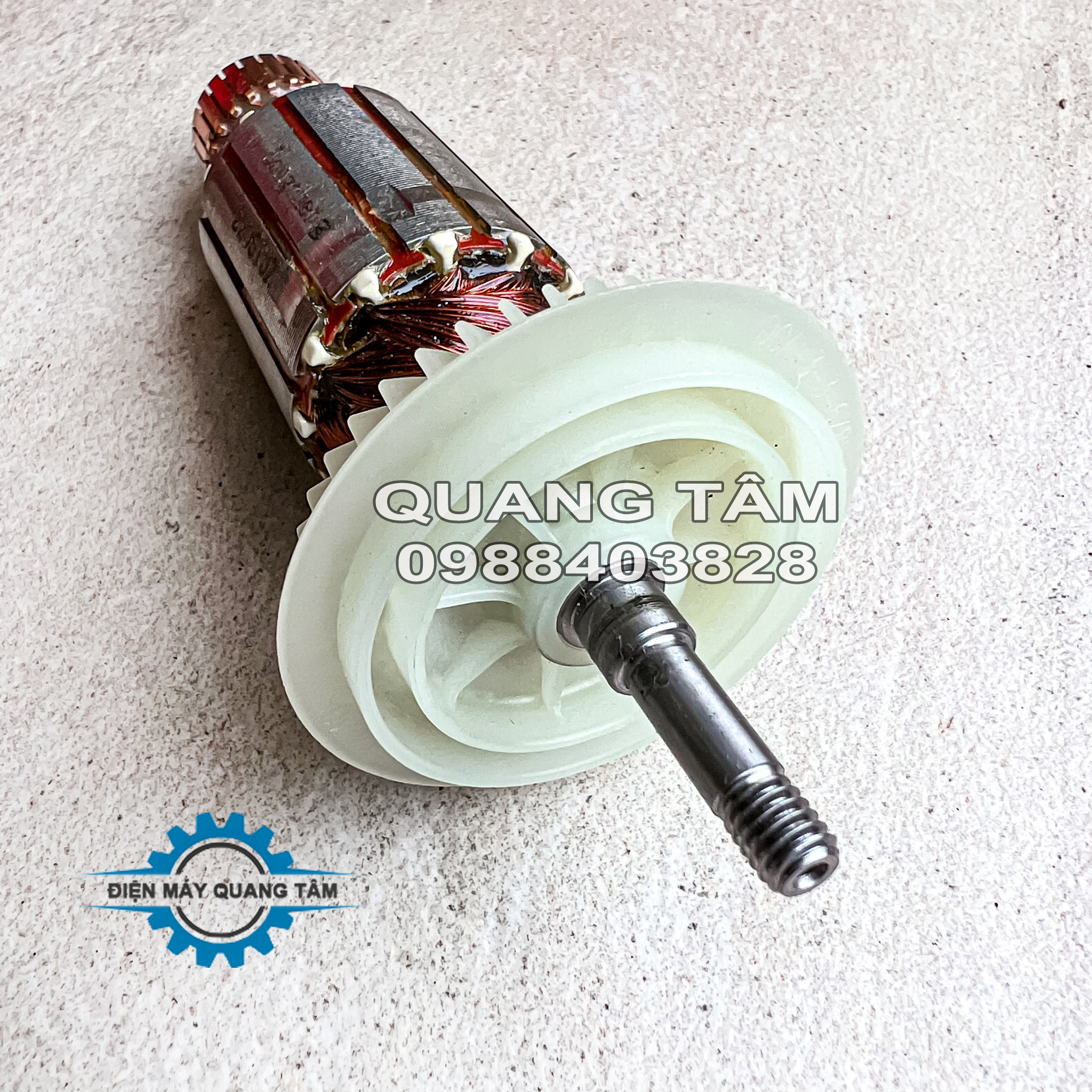 Rotor (Roto - Rô) Ren lắp Máy Mài Dongcheng DSM03-100A / DSM06-100 và DCA ASM03-100A / ASM06-100  [Chính Hãng]
