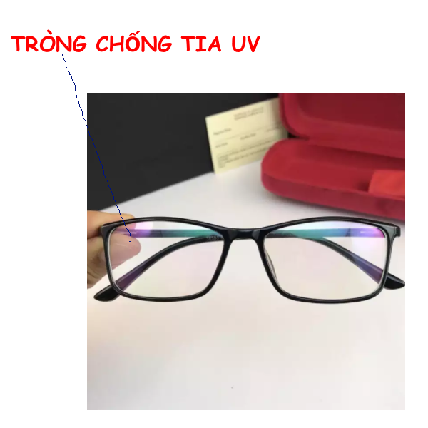 [HCM]{ SIÊU HOT } Kính giả cận gọng dẻo tròng chống tia UV bản mới nhấthàng đẹp như hình