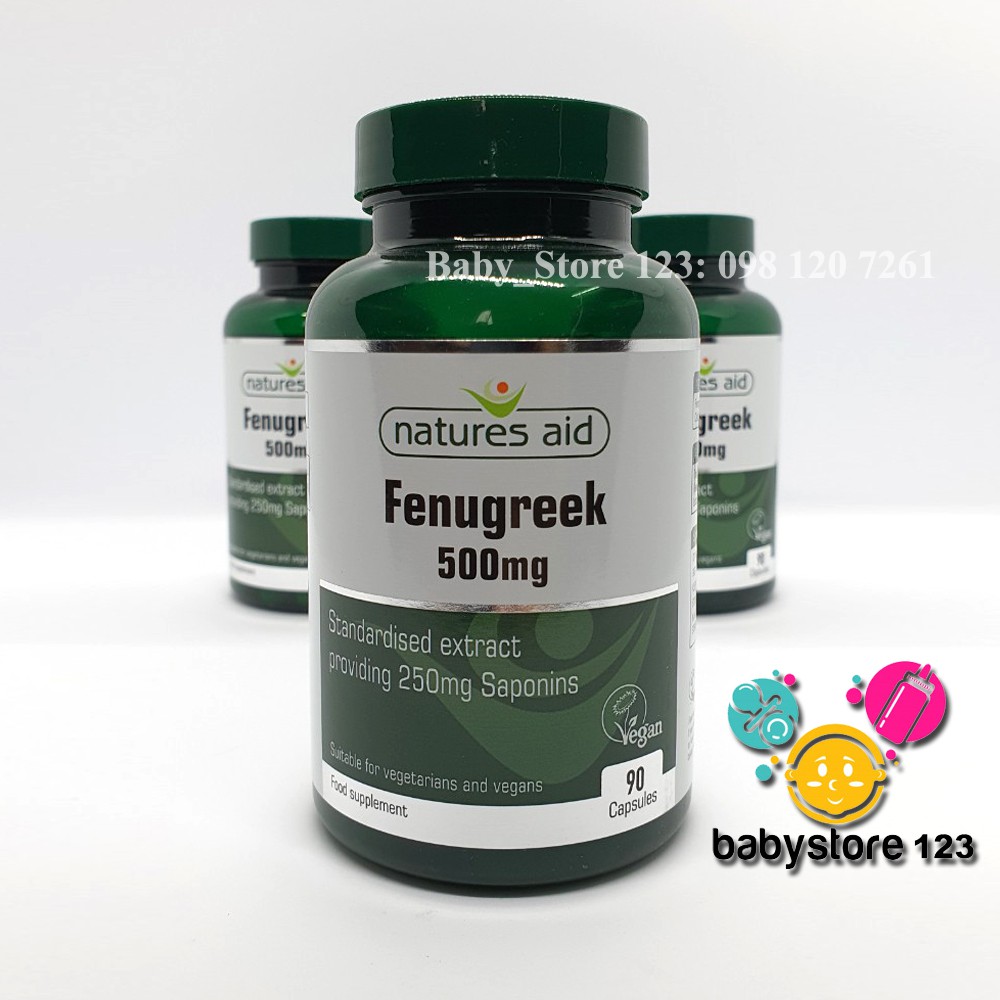Lợi Sữa Cỏ Cari - Fenugreek: 90V