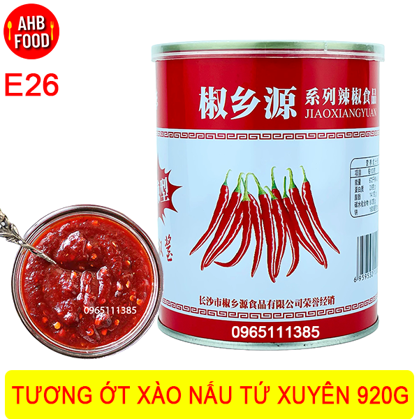 Tương Ớt Tứ Xuyên Hũ 920g