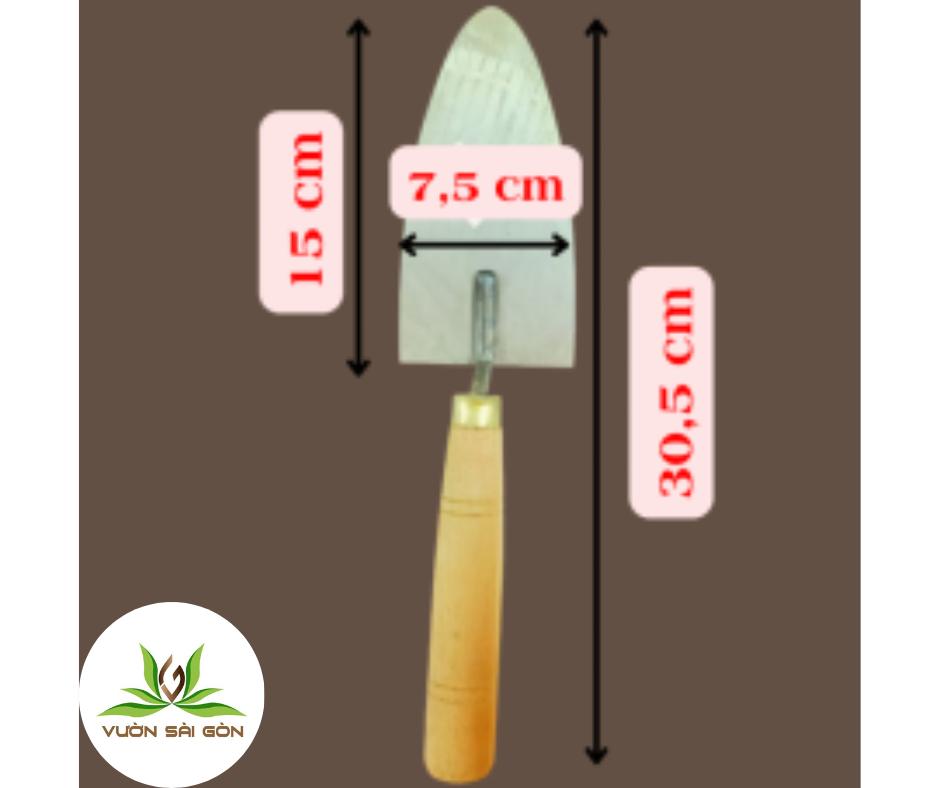 Dụng cụ làm vườn bay thép CD bay làm vườn(Vườn Sài Gòn-Vuon Sai Gon)