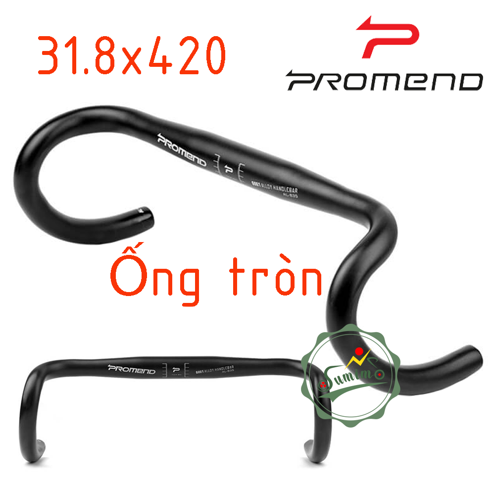 Ghi đông cong PROMEND cho xe đạp đua