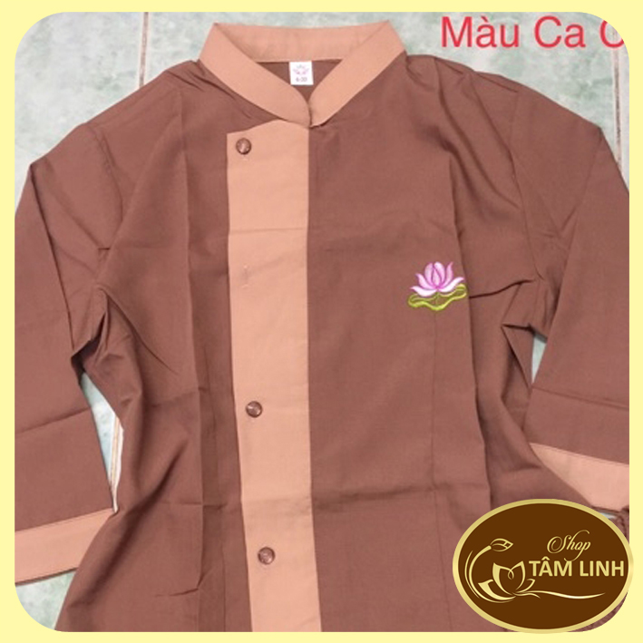Đồ lam đi chùa_Mẫu Lãnh Tụ Phối Nữ