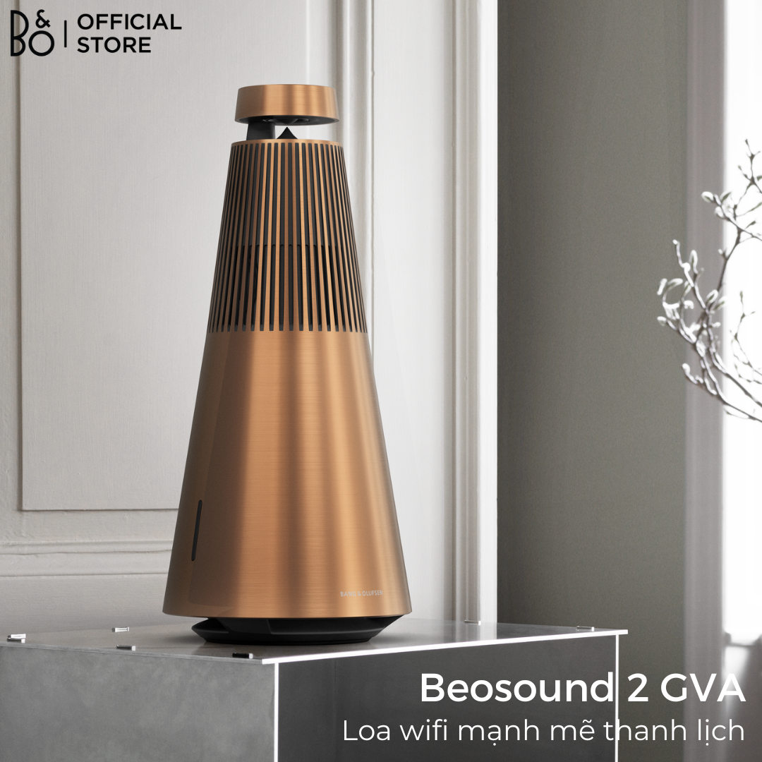 Beosound 2 với Google Assistant - Loa Wifi mạnh mẽ và thanh lịch