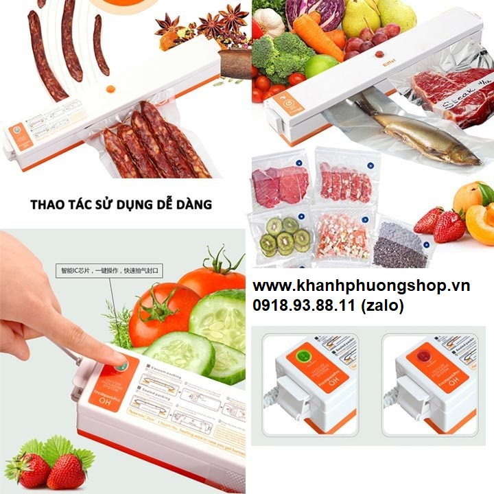 [HCM]máy hút chân không thực phẩm - máy hút chân không