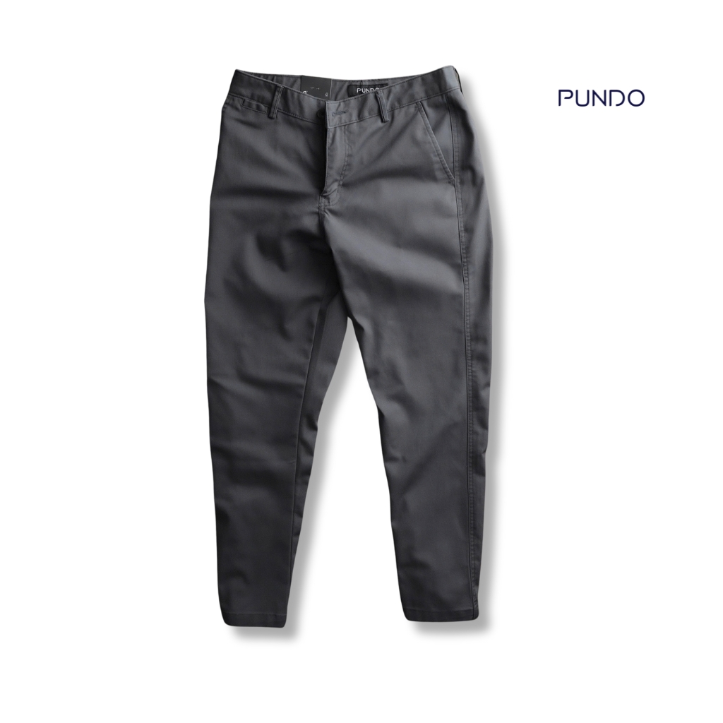 Quần kaki dài nam PUNDO , màu basic , chất kaki mềm mịn cao cấp , dễ phối QDPD06