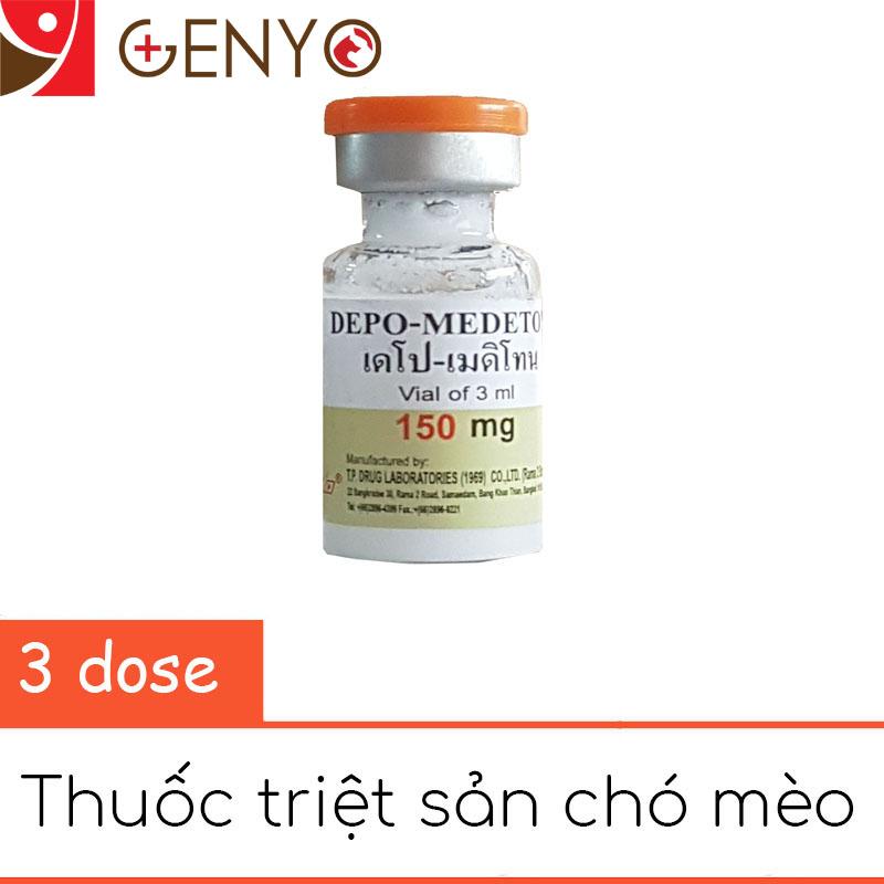 [HCM]Thuốc tiêm triệt sản chó mèo - Depo 3ml