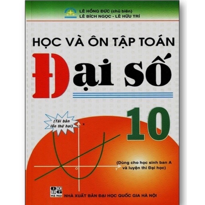 Sách - học và ôn tập toán đại số 10