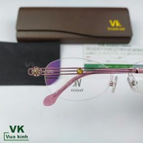 Gọng kính cận khoan không viền VK78