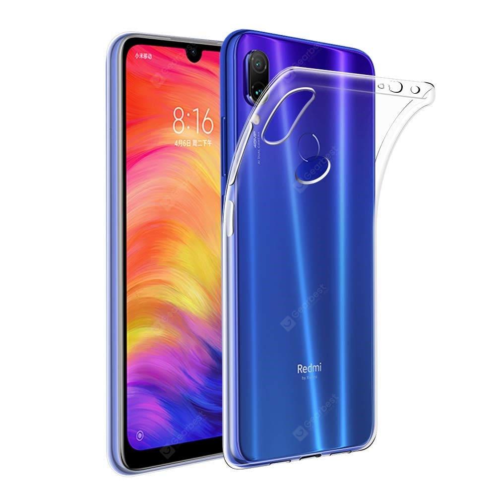 Ốp Silicon cho Xiaomi Redmi 7 Trong suốt (Loại A+ chống ố vàng)
