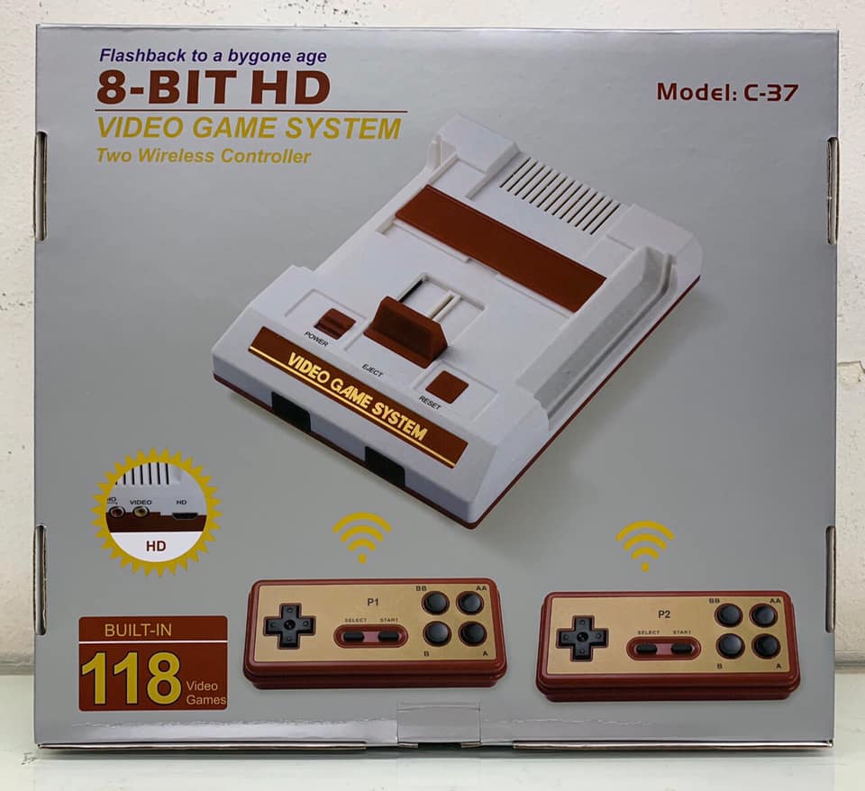 Máy game 4 nút 8-BIT HDMI (Combo băng 150 game chọn lọc)