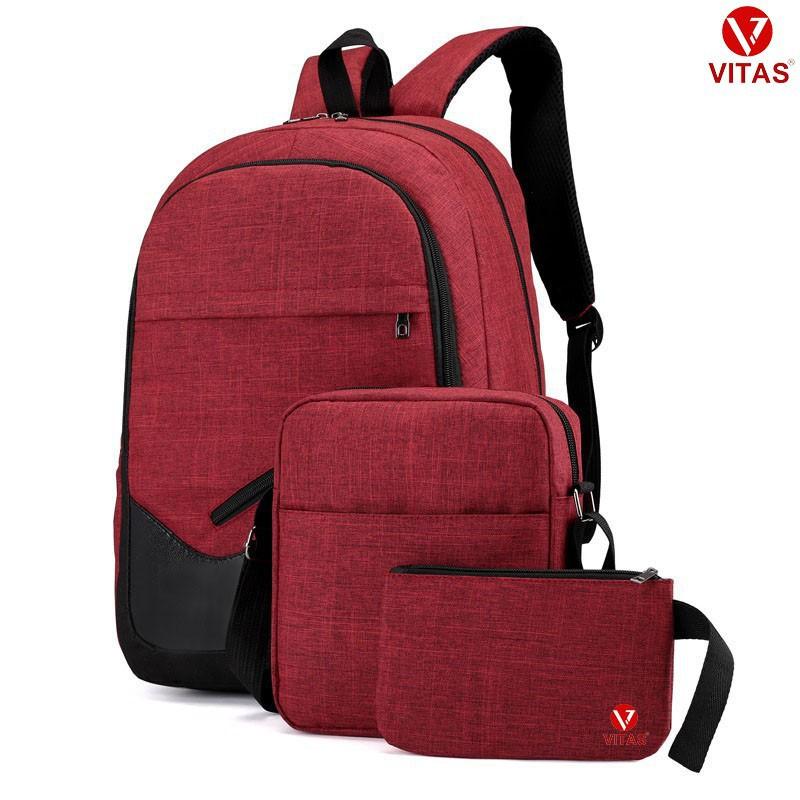 [HCM]ComBo Bộ 3 Balo Thời Trang Cao Cấp VITAS VT247