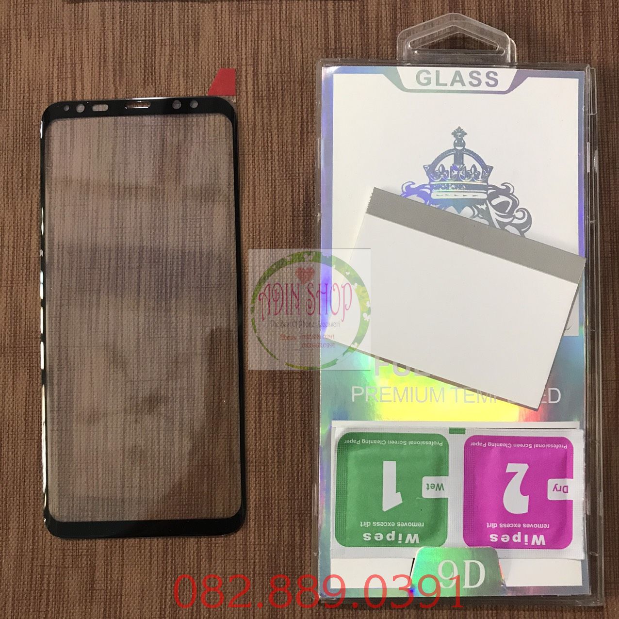 [HCM]Kính cường lực Samsung S8 full màn full keo full phụ kiện