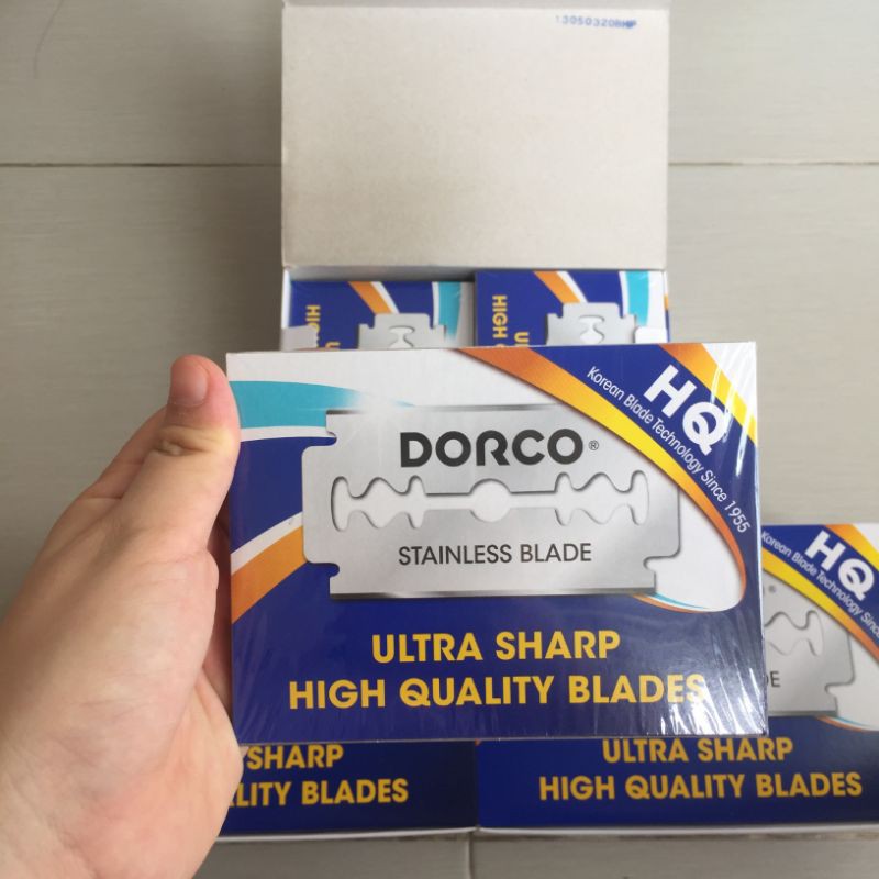 (Q1-HCM) Dao Lam Dorco Platinum ST300 Siêu Bén (Hộp 100 chiếc)