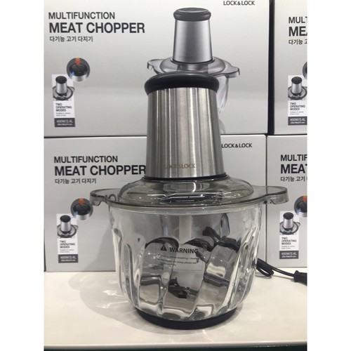 Máy Xay Thịt Cao Cấp Lock&Lock Meat Chopper EJM186SLV - 2,4L