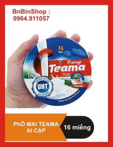 Phô mai Teama  Ai Cập hộp 16miếng 240g