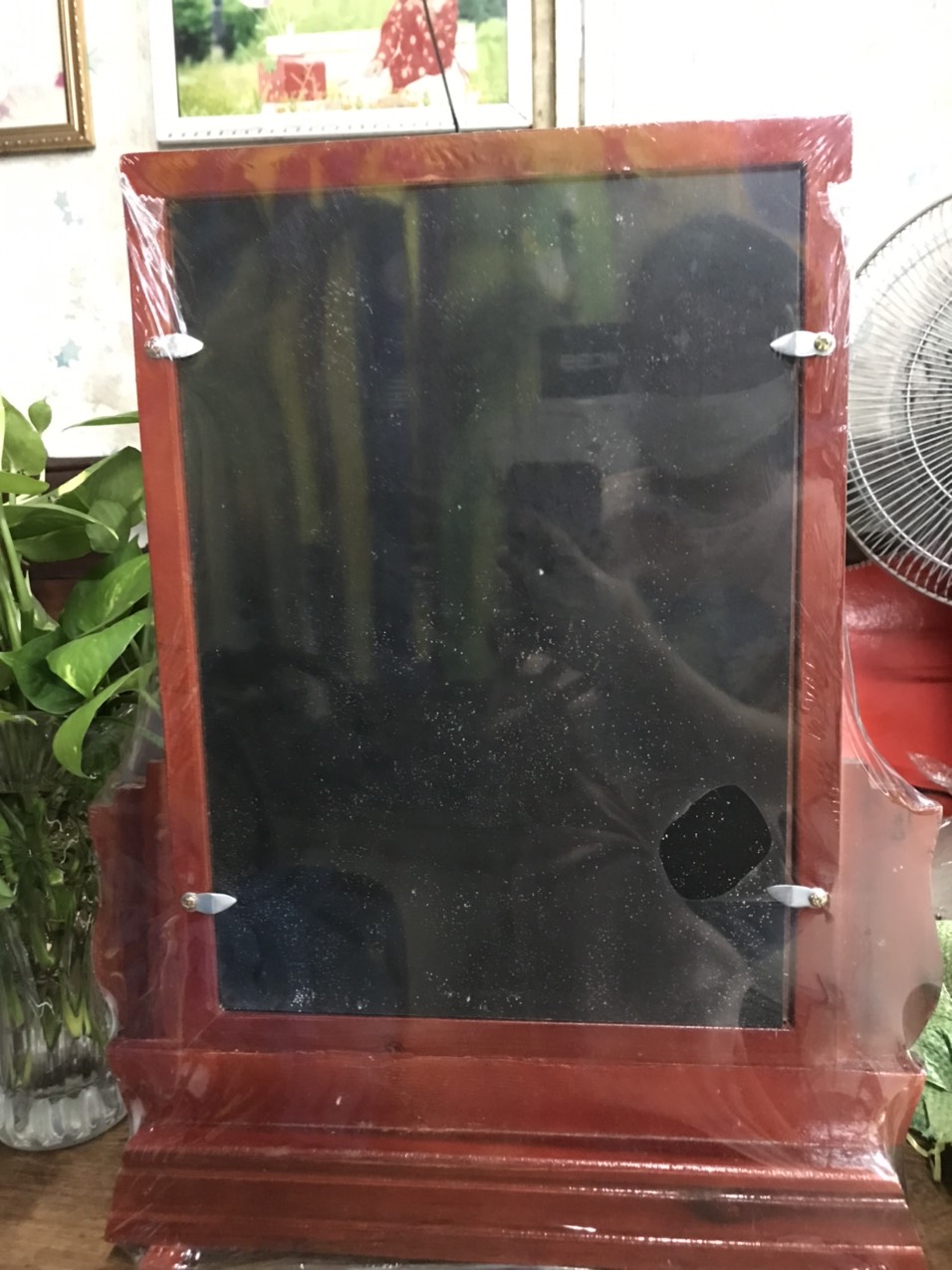 khung hình thờ gỗ  25x35