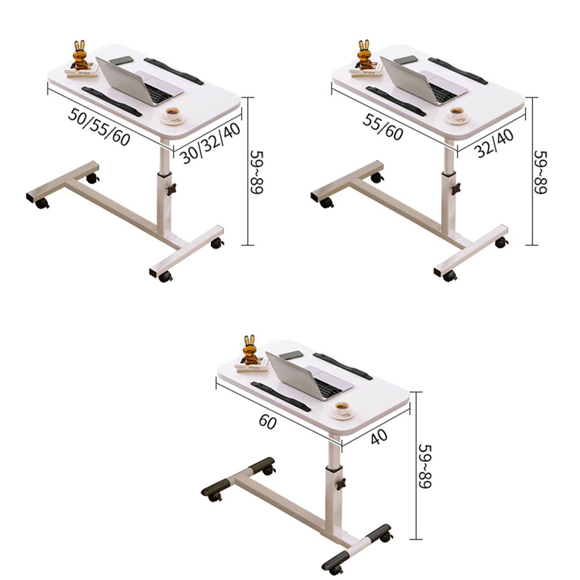 Bedside table Moveable lifting table foldable bed computer desk Lazy home bedroom bed desk