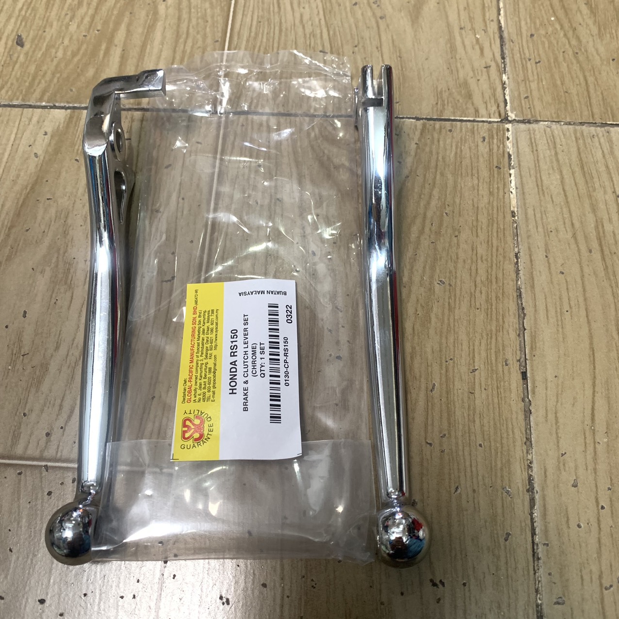 Tay thắng xe winner xi inox ( 1 cặp )