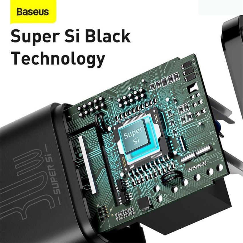Củ sạc nhanh Baseus Super Si Quick Charger 1C 30W CCSUP