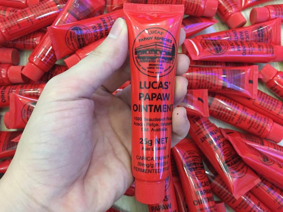 [HCM]Kem Đa Năng Lucas Papaw Ointment Đu Đủ 25g