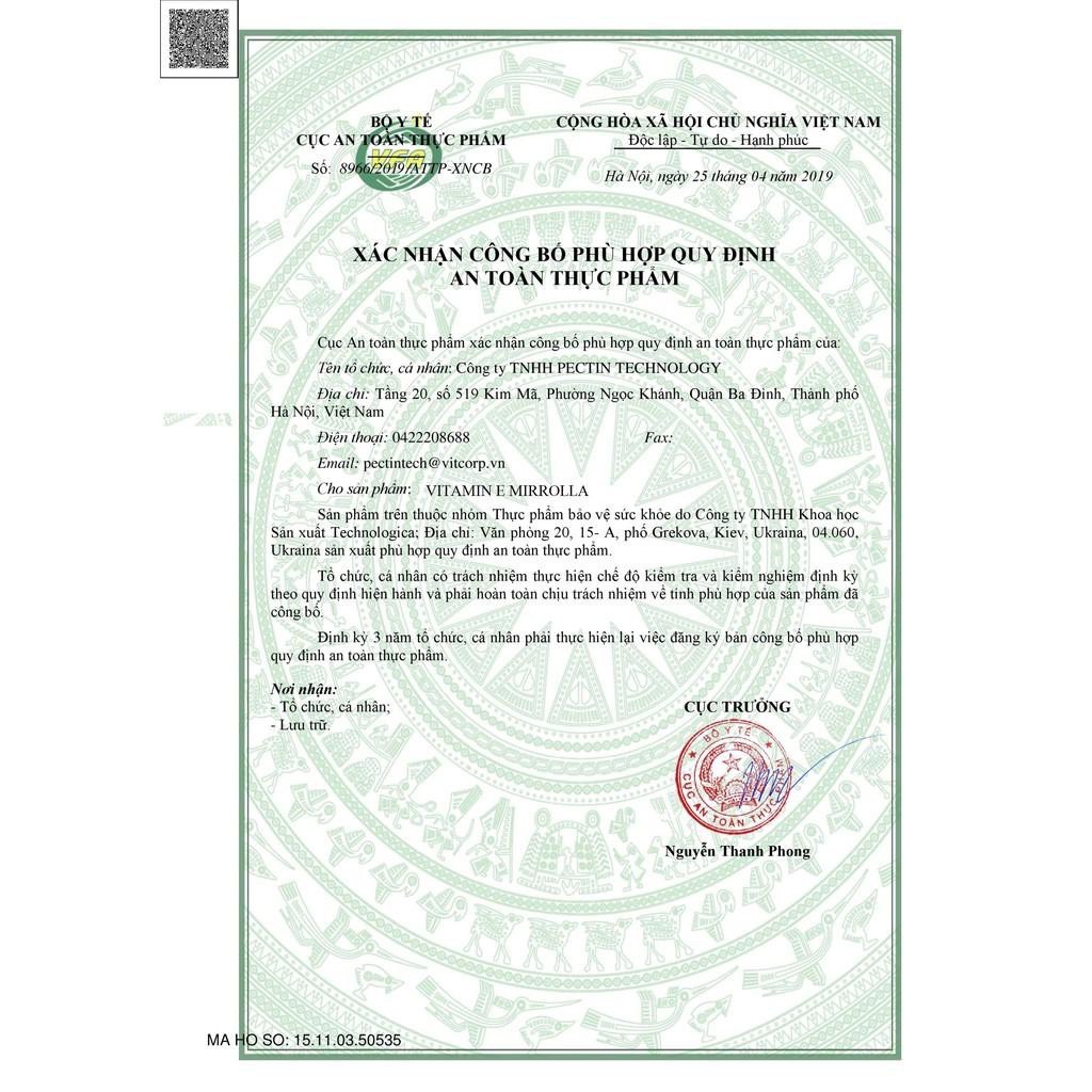 Vitamin E đỏ Nga 270mg - 400mg