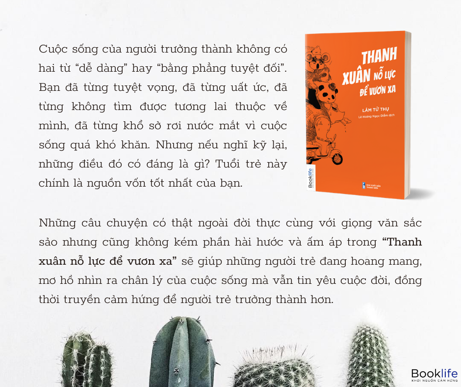 Fahasa - Thanh Xuân Nỗ Lực Để Vươn Xa