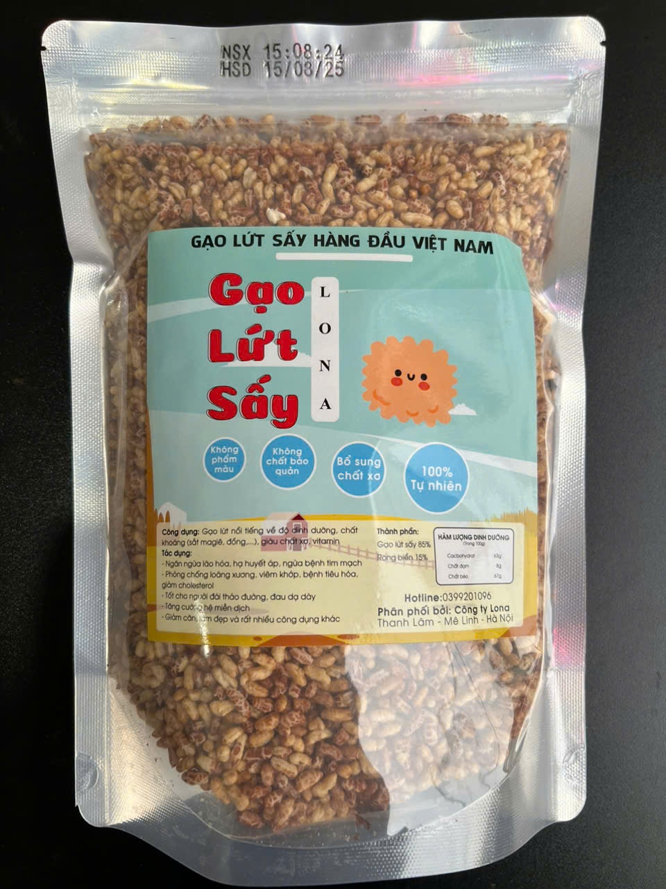 Gạo Lứt Sấy Rong Biển