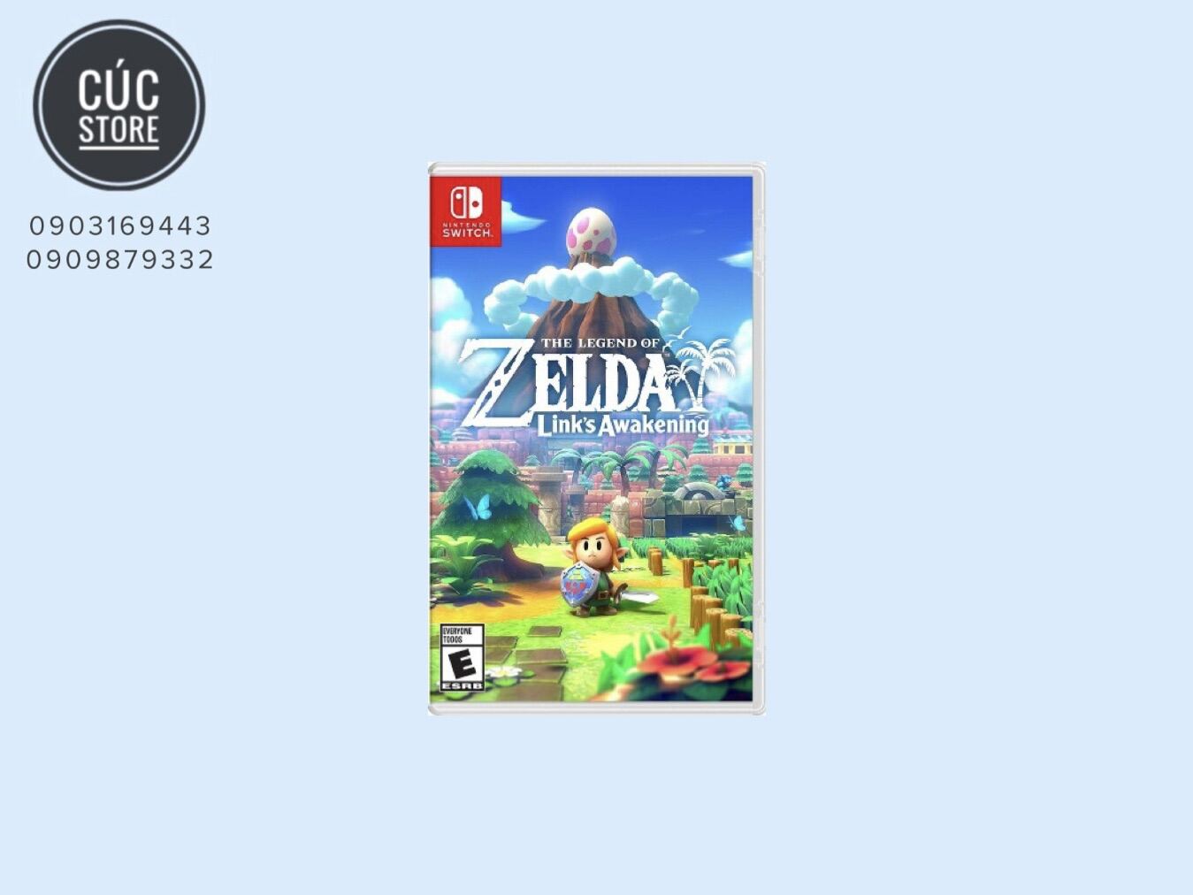 Băng chơi game Nintendo Switch: The Legend of Zelda: Link Awakening