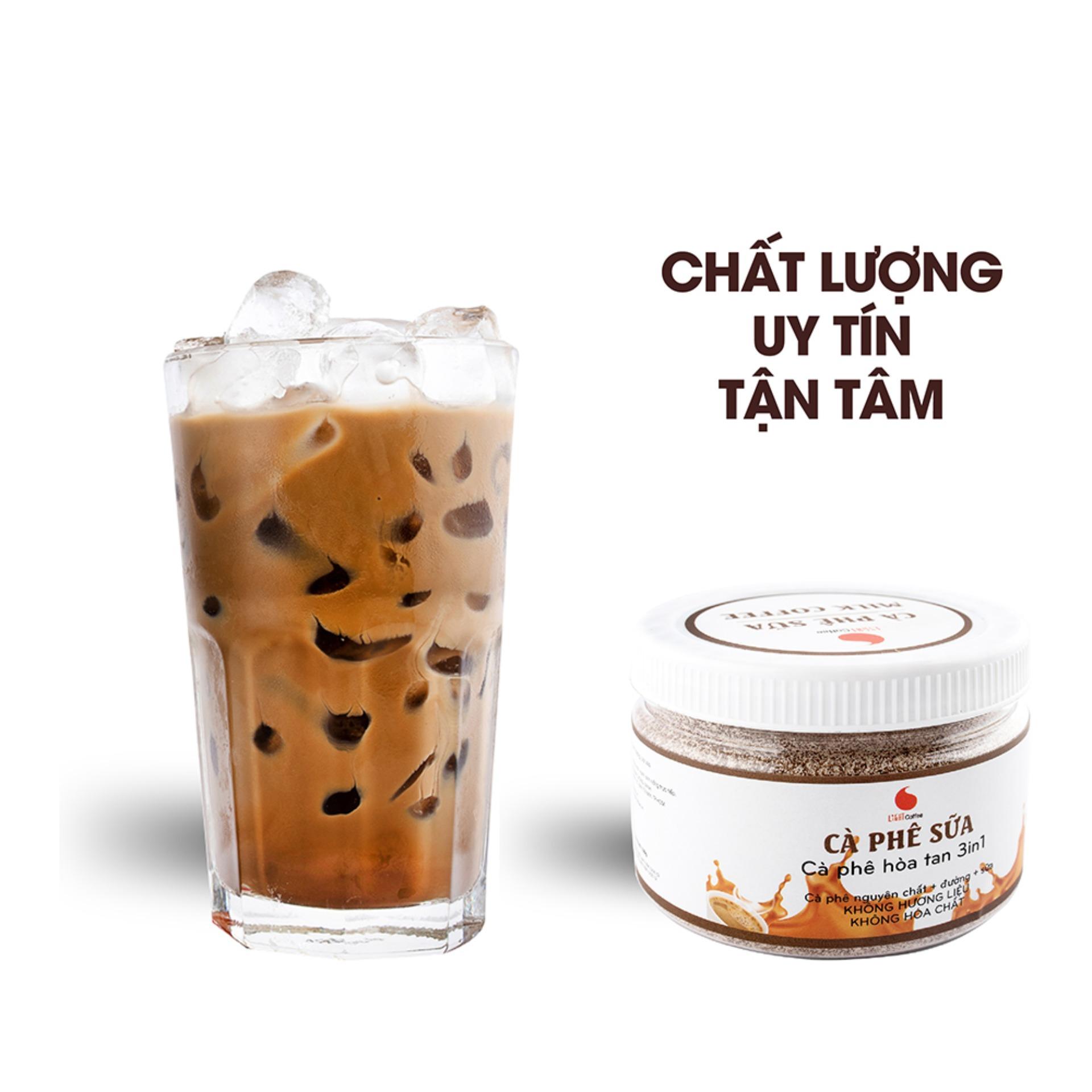 Combo 2 hũ cà phê sữa 3in1 Light coffee - 230gr/hũ