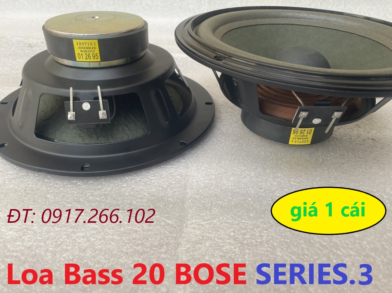 Củ Loa Karaoke Bass 20 Bose SERI 3 - Hàng Nhập Khẩu HongKong - Giá 1 Cái - Loa 2 Tấc 301