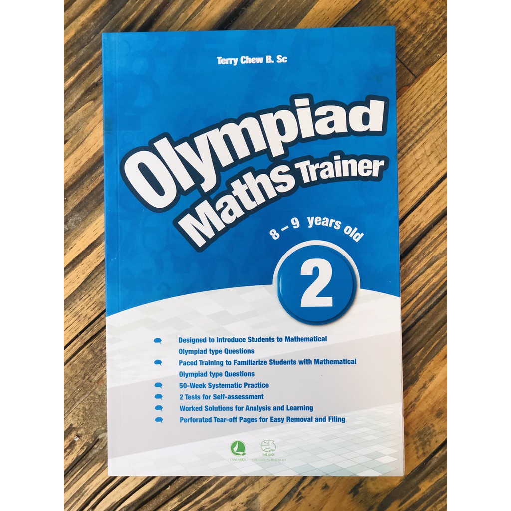 Sách : Olympiad Maths Trainer 2 - Toán Lớp 2 ( 7 - 8 tuổi)