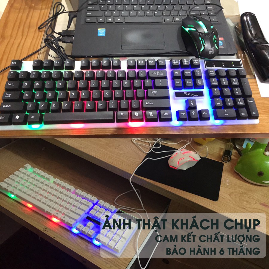Bộ Bàn Phím Và Chuột Văn Phòng có Led