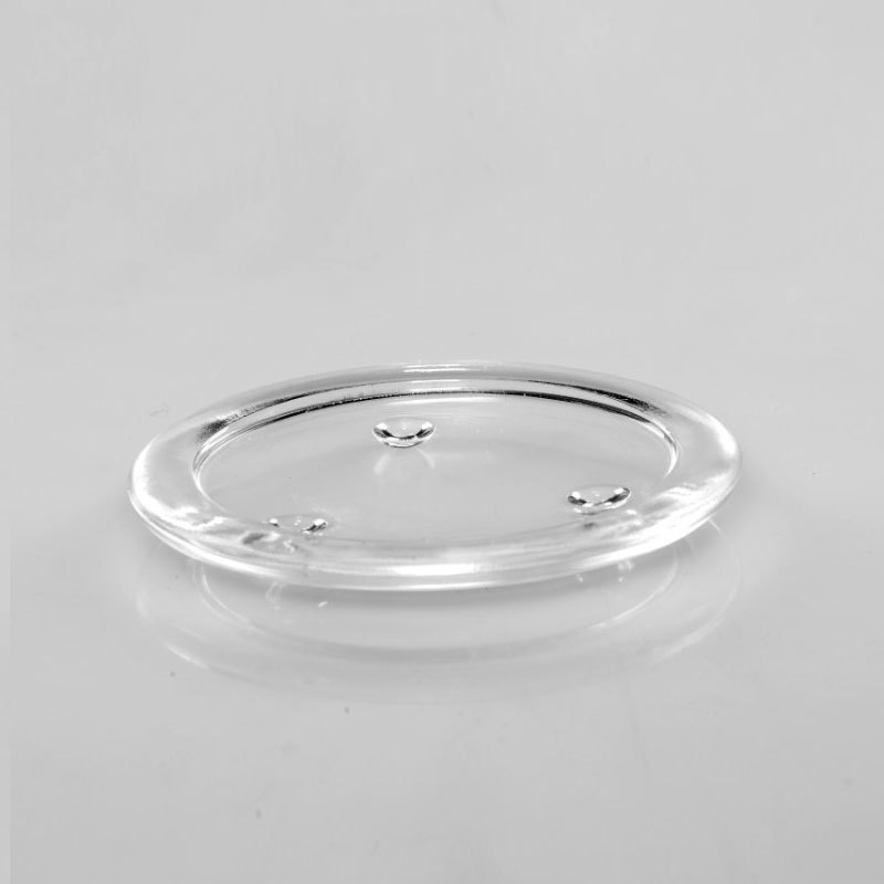 Ly Đựng Nến Thủy Tinh. Đĩa Nến Trơn Đường Kính 10.8cm Trang Trí Nhà Cửa Sang Trọng