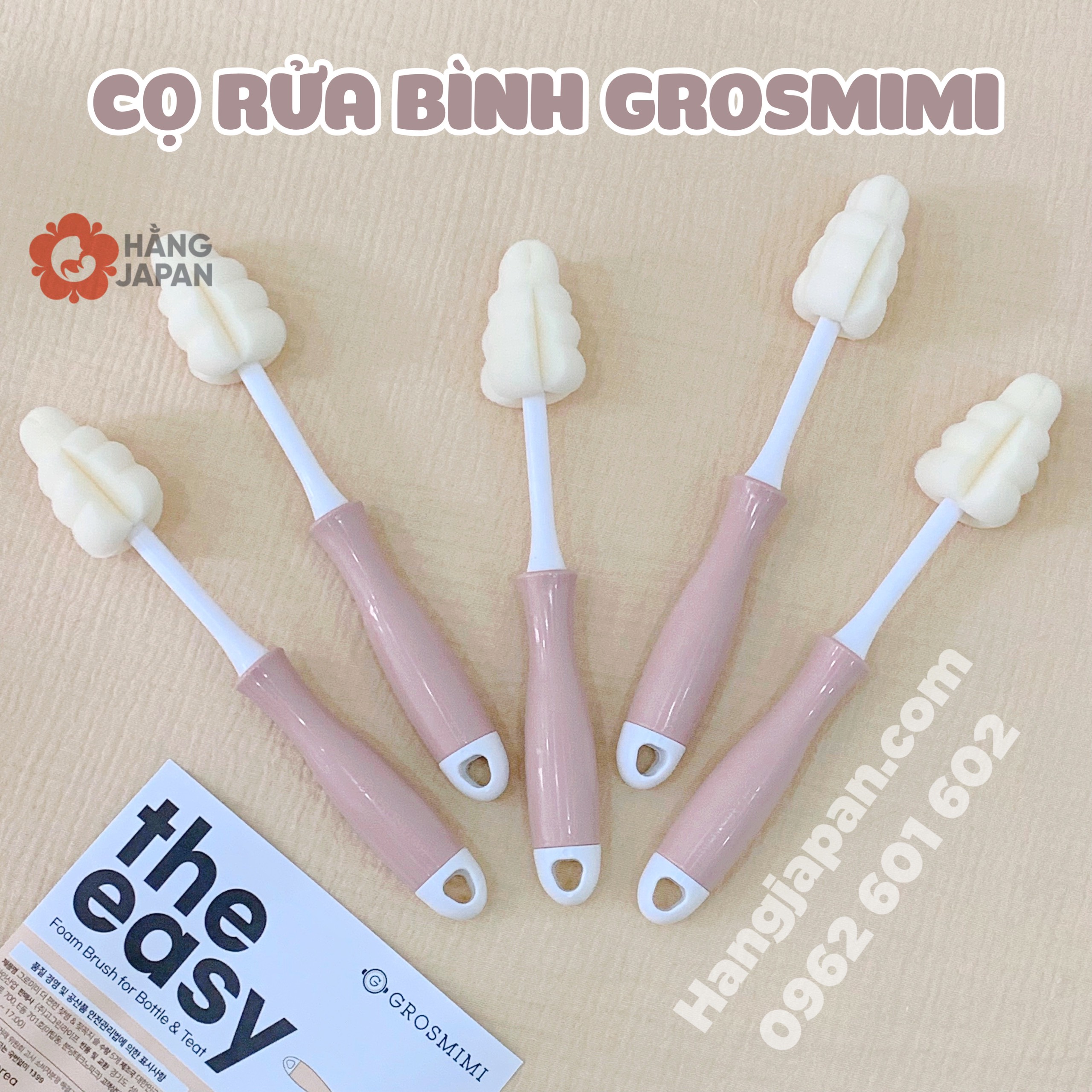 Cọ rửa bình Grosmimi cho bé ( 1 cái )