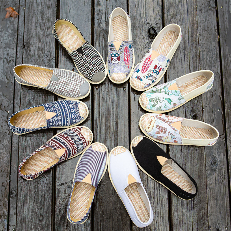 [LINK 2] Giày vải slip on, giày toms cá tính