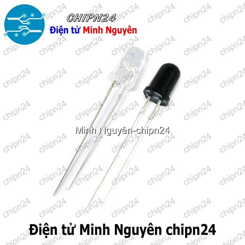 [5 con] (K129) Led Thu Hồng ngoại 5mm - HH000129
