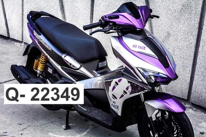 Tem trùm air blade đặt in