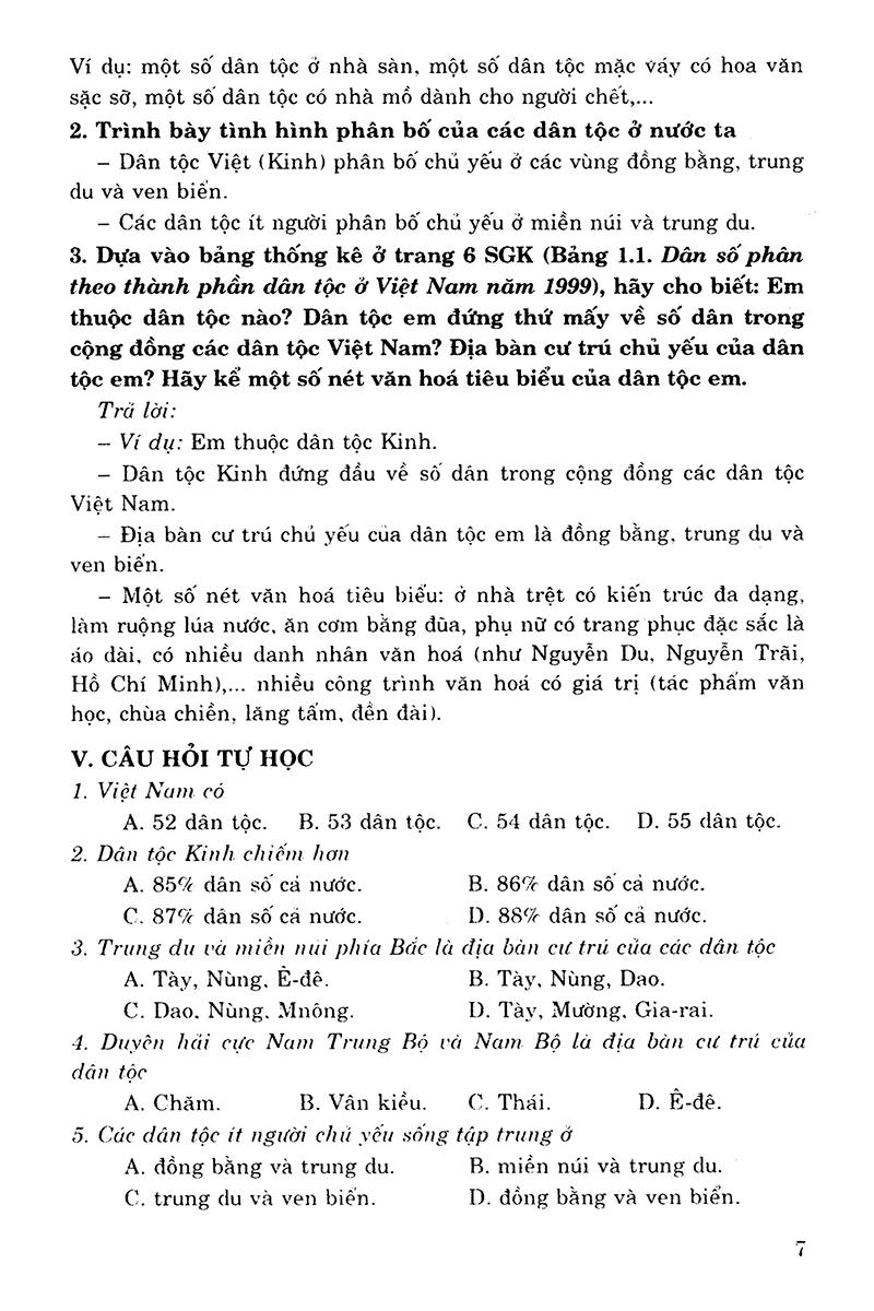 Học Tốt Địa Lí Lớp 9