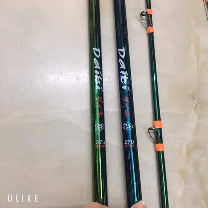 Cần câu lure 2 khúc Daiki 7 màu  (cam kết bán hàng chất lượng có bảo hành)
