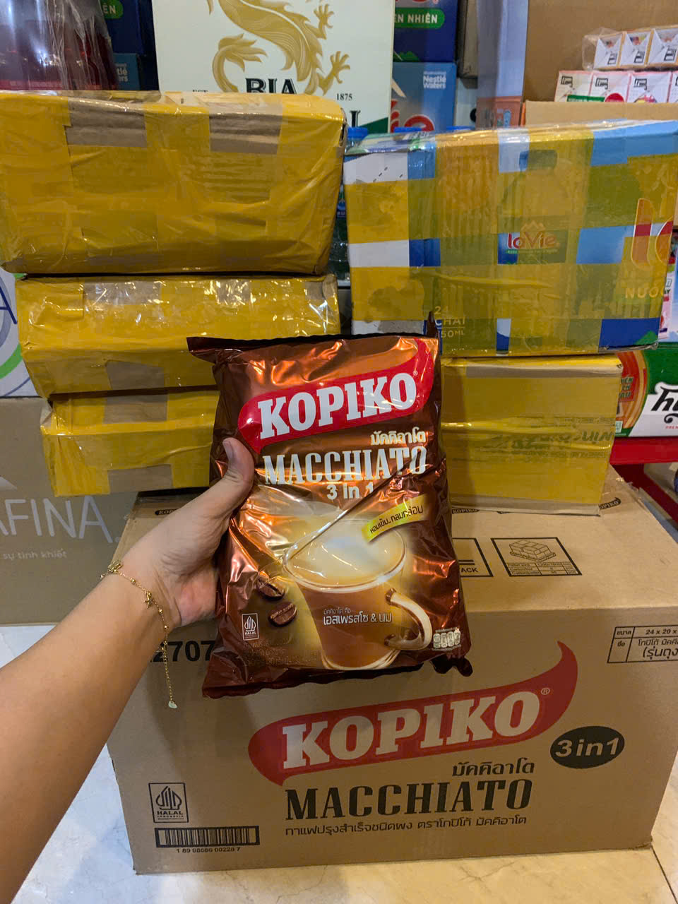 Cà phê kopiko Thái Lan 24g x 20 gói