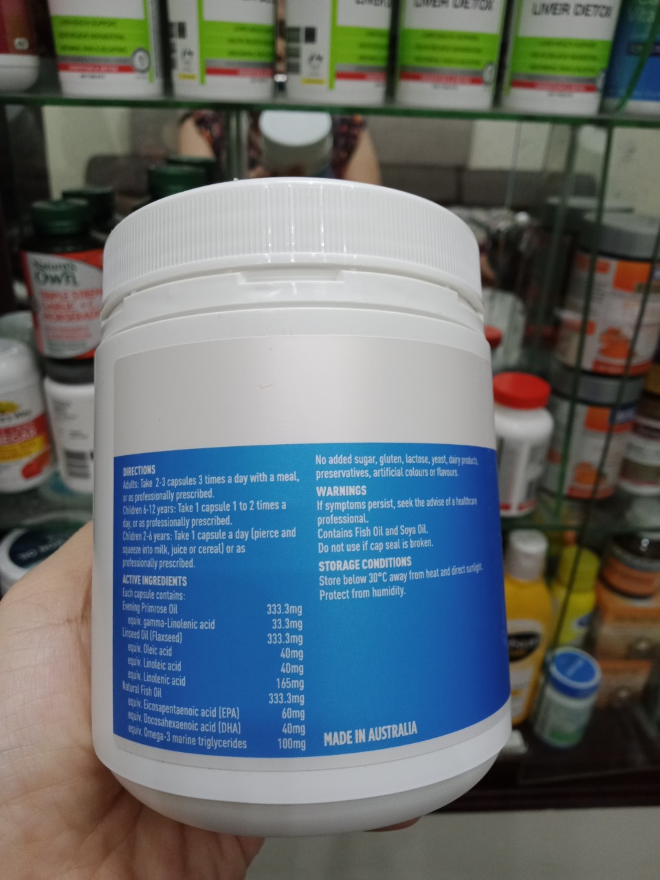 Omega 3-6-9 200 viên Healthy care